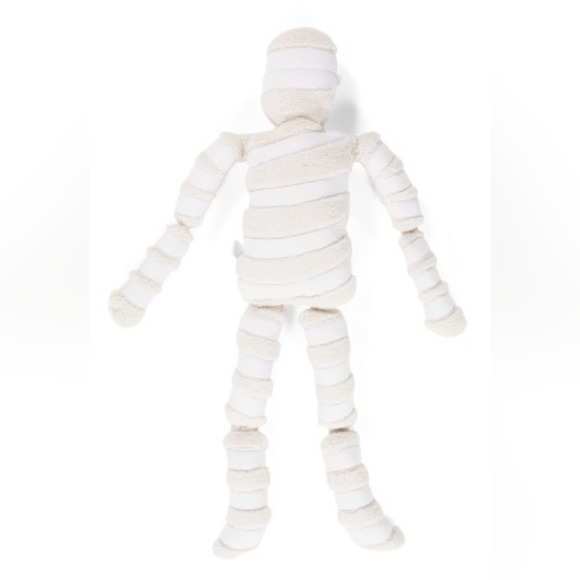 Isaac Mizrahi 5 ft life sized Glow In The Dark Mummy Shaped Pillow NWT - Picture 4 of 4